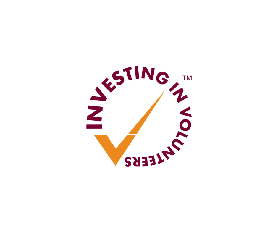 Investing in Volunteers logo.