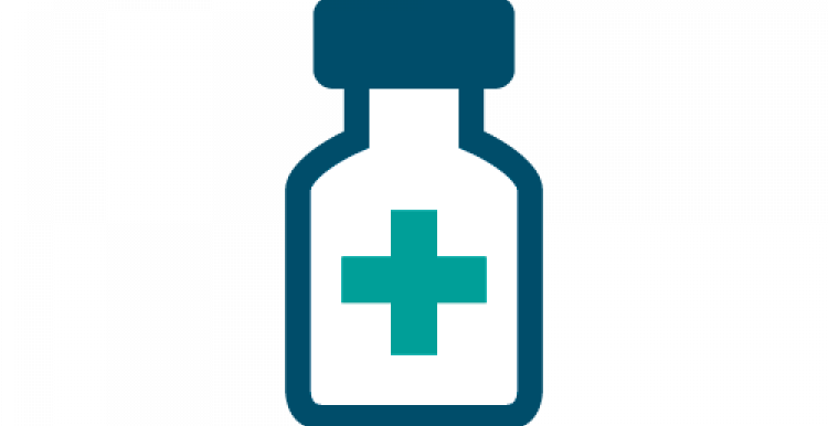 Infographic  of pill bottle