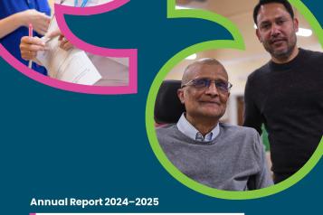 Annual report front cover