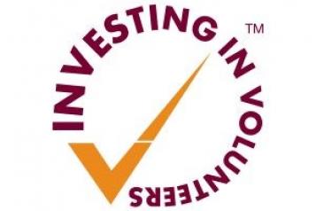 Investing in volunteers logo